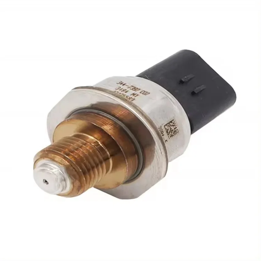 Free Shipment Common Rail Oil Pressure Sensor 3447392 344-7392 for Excavator 320E 336E