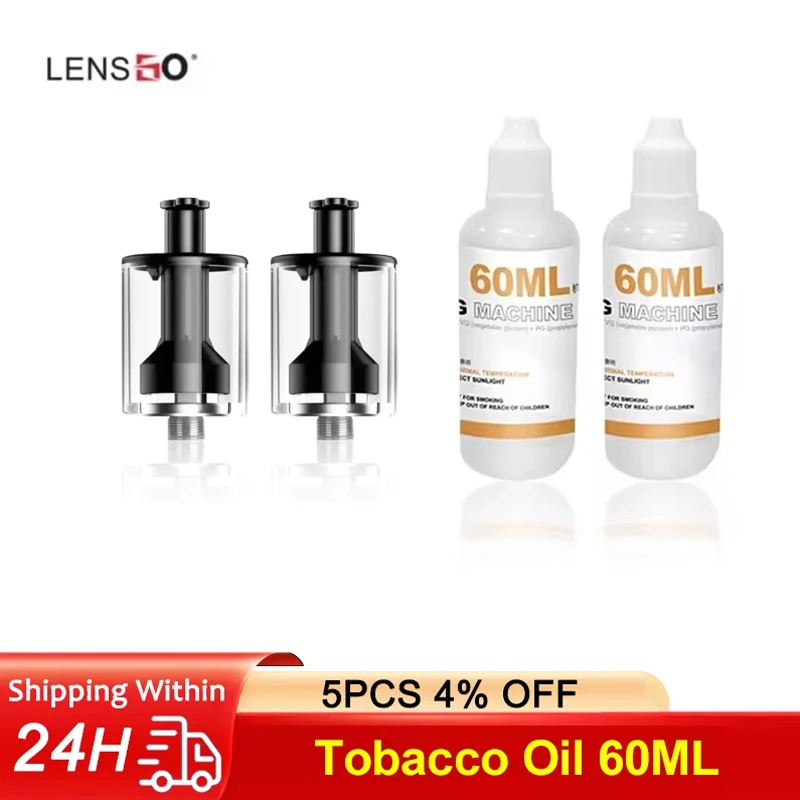 Tobacco Oil for LENSGO Smoke B/Smoke S/Smoke S Mini/Smoke K Fog Machine Smoke Fog Fluid Mist Spray with Liquid Tank Optional