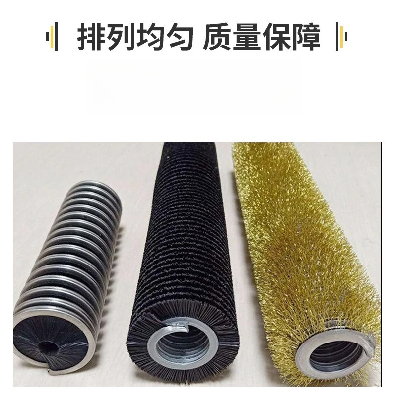 Spiral Inner Wrap Roller Brush Cleaning  Aquarium Roller Brush Industrial Wire Spring Nylon  Spiral Brush