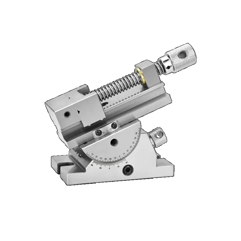 

Прочные прецизионные настольные тиски 360° ° Пара для обработки с ЧПУ, ручной привод, идеальное качество, аксессуары для заготовки