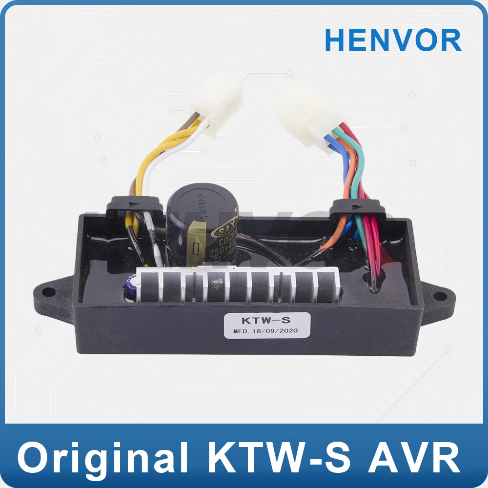Single-Phase 5KW AVR Welder Diesel Generator Voltage Regulator, Stabilizer Control Module for KTW-S Model