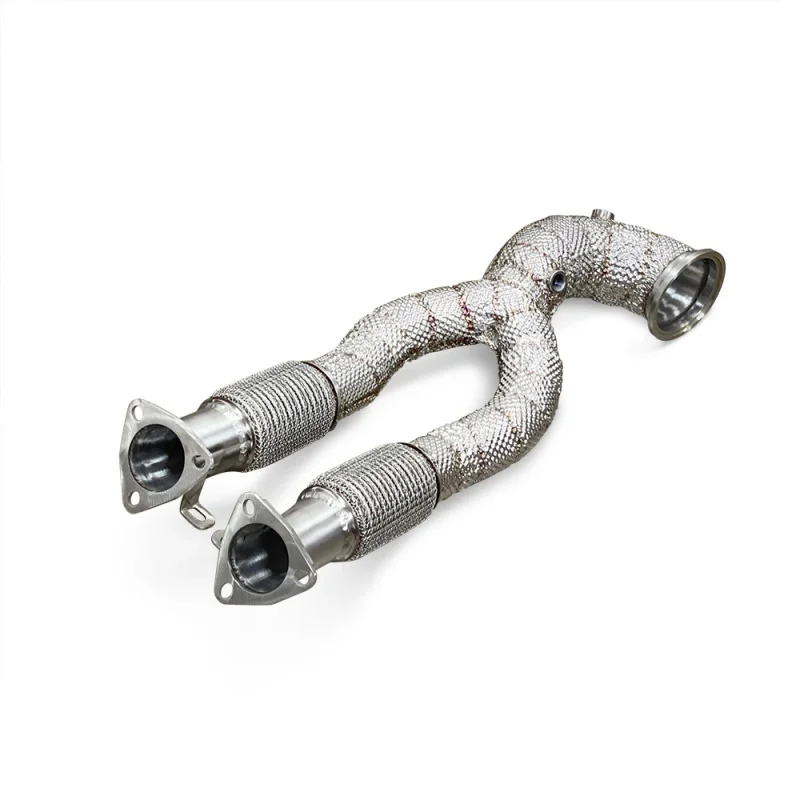 Downspouts RS3 TTRS 2.5T 2022-2024 Exhaust System with Insulated to Adjust Vehicle Performance