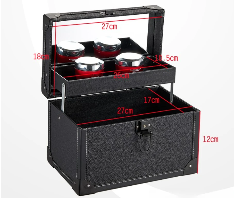 2026   new  Professional Large-capacity Eyebrow Tattoo Tattoo Pedicure Technician Makeup Portable Toolbox Storage Box