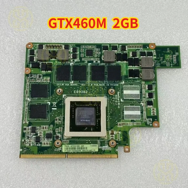

Для ASUS G53JW G53 GTX460M GTX 460M N11E-GS-A1 видеокарта видеокарта