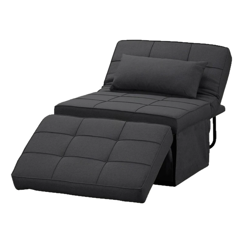 

Lazy sofa multi-functional single one lunch break simple fabric folding sofa bed