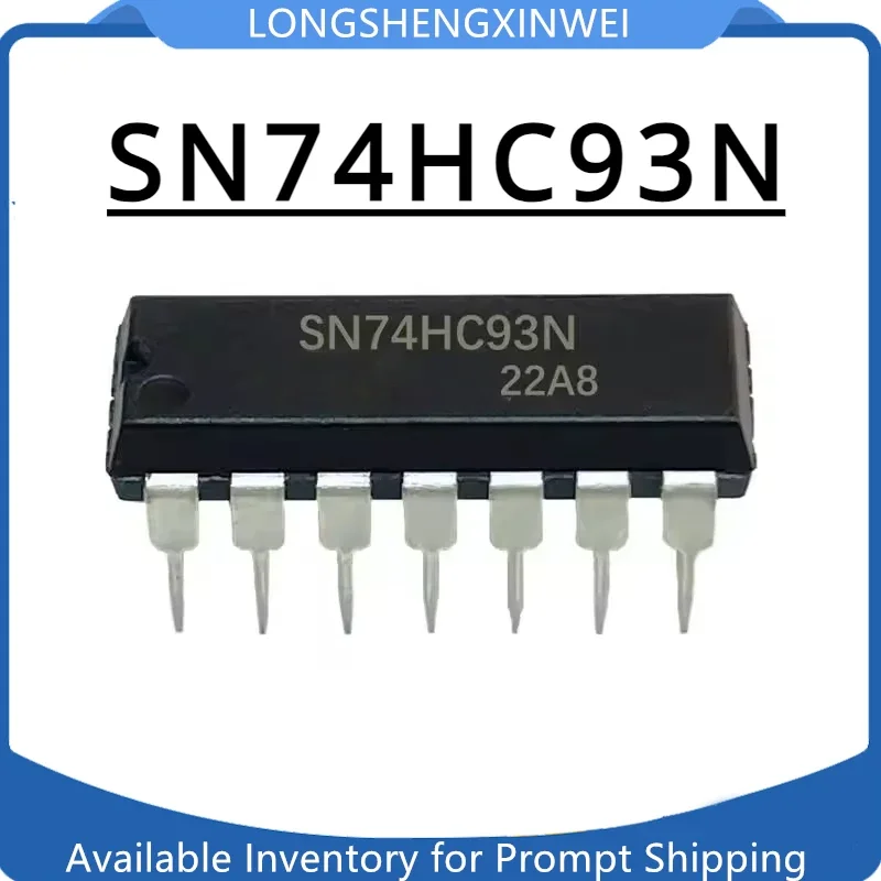 1PCS New SN74HC93N 74HC93 Direct Interpolate DIP-14 Counter 4 Binary