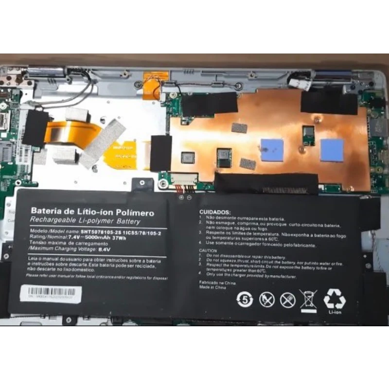 

RozFaro SHT5078105-2S NV-3578107-2S Battery For Positivo Tecnologia SA C4128A DUO C464C Gateway GWTN116-1BL 1PR GWTN116-3BK 3RD