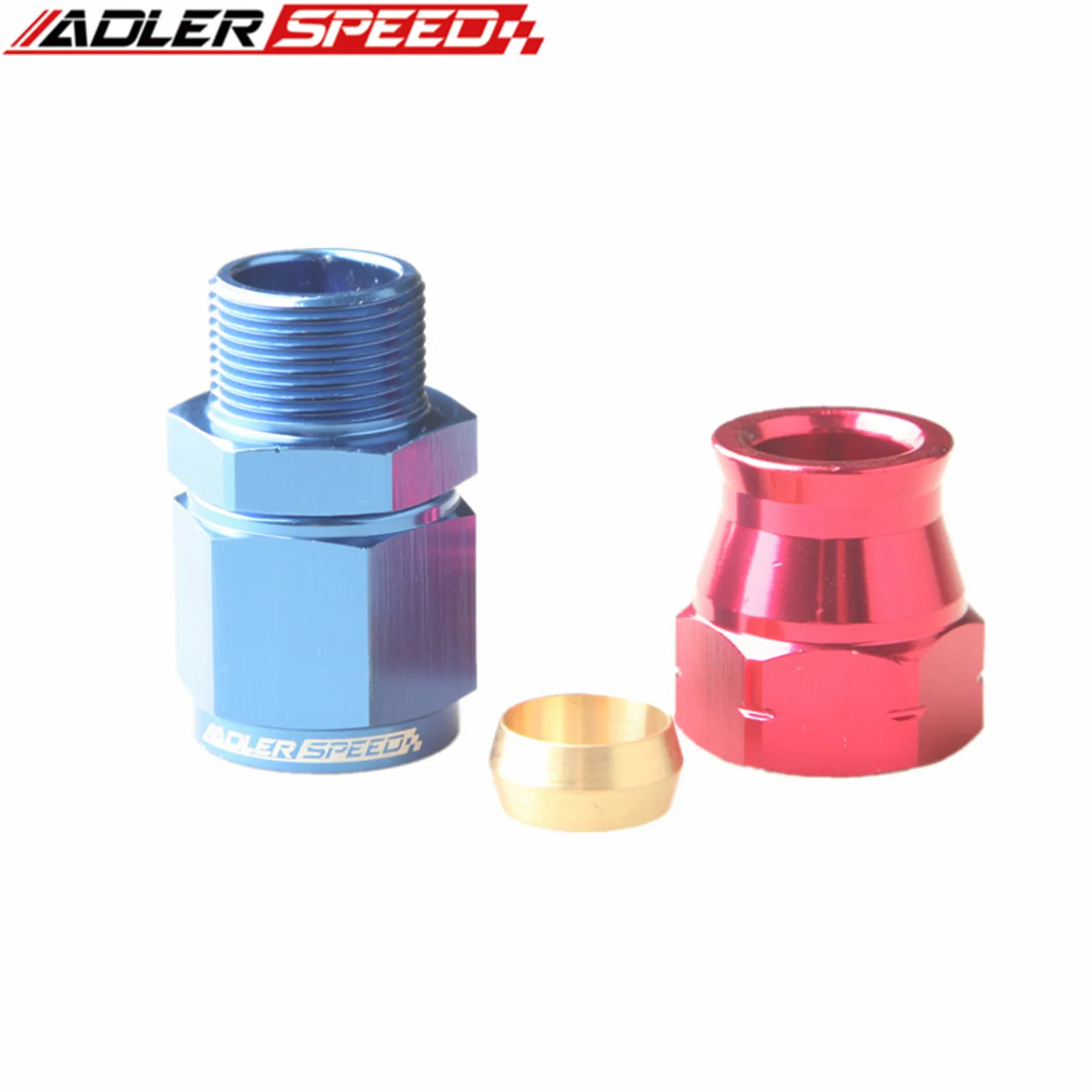 2PCS/1PCS -8AN AN8 Female To 1/2