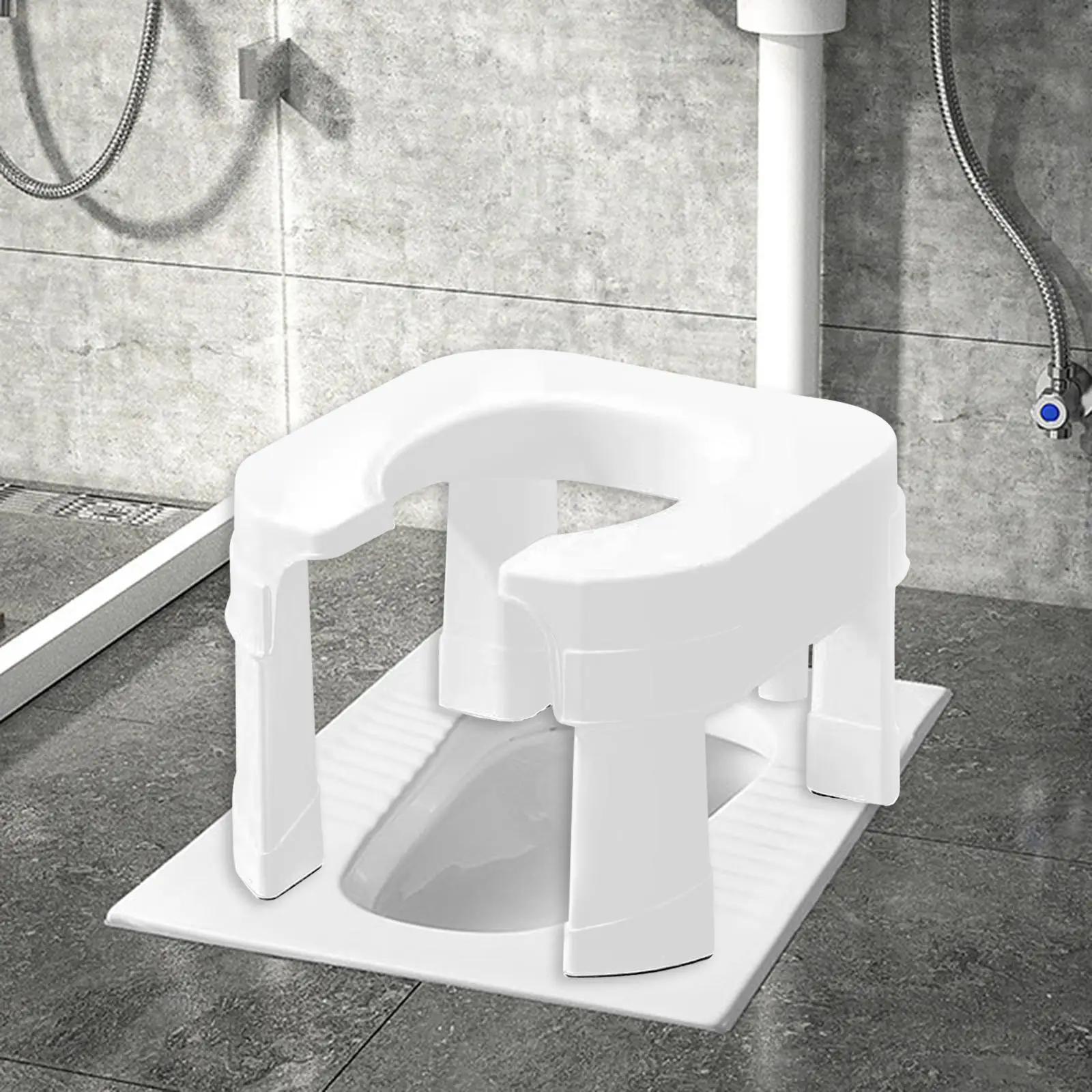 Stool Multifunctional Simple Foot Stool Squat Potty Bathroom Toilet Stool Toilet Seat Stool for Bathroom Potty