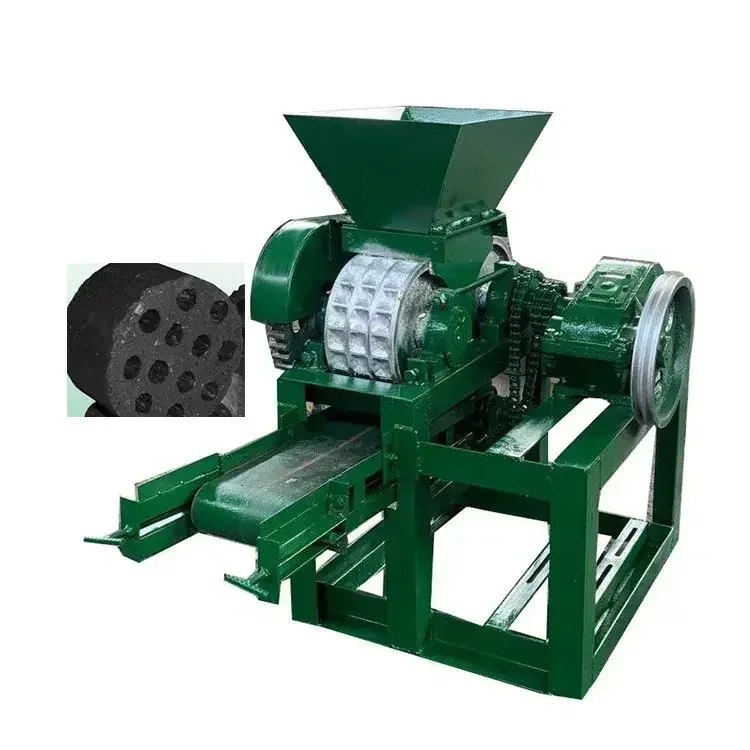 Charcoal Briquette Making Fuel briquette extruder Machine straw biomass Coal Powder Ball Press