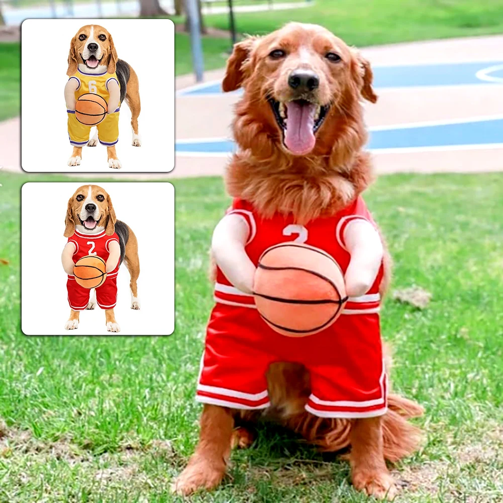 Basketball Dog Costume For Daily Funny Comfort Dog Cosplay Costume Pet Costume