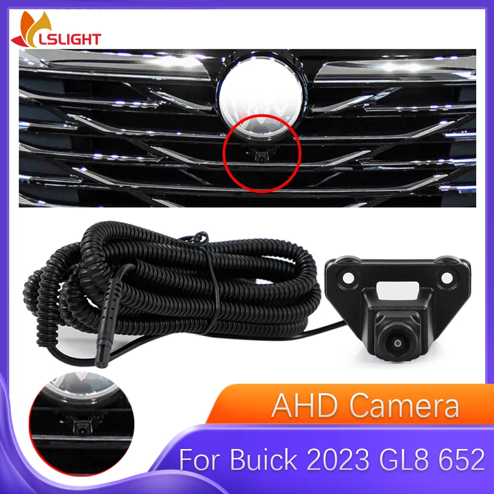 

For Buick 2023 GL8 652 Front View Camera AHD 1080P 150° Fisheye Lens Night Vision Waterproof Parking Monitoring Car Accessories