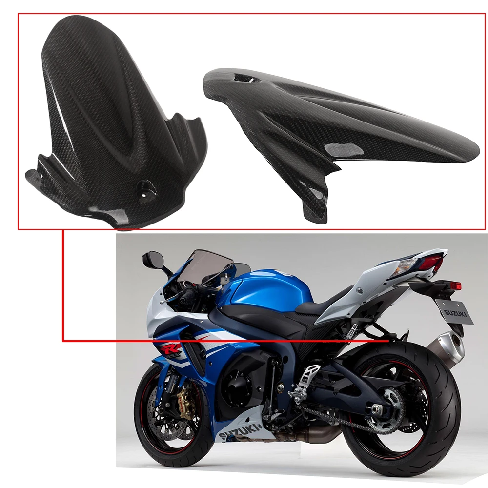 Carbon Fiber Rear Tire Hugger Mud Guard Fender Fairing For Suzuki GSXR1000 GSX-R1000 2009 2010 2011 2012 2013 2014 2015 2016