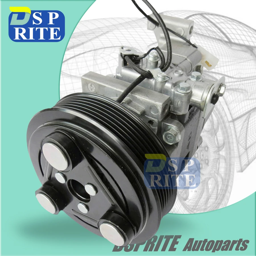 Brand New BP4K61K00B For Ac Compressor Mazda 3 1.3 1.6 BP4K-61-K00 H12A1AG4DY H12-A1A-G4DY BP4K61K00A