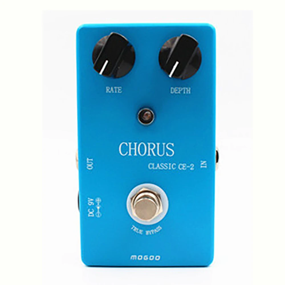 MOSKY Guitar Effects Pedal CE2 CHORUS Based Chorus True Bypass Effects Processors Guitars Acoustic Electric DJ Equipment