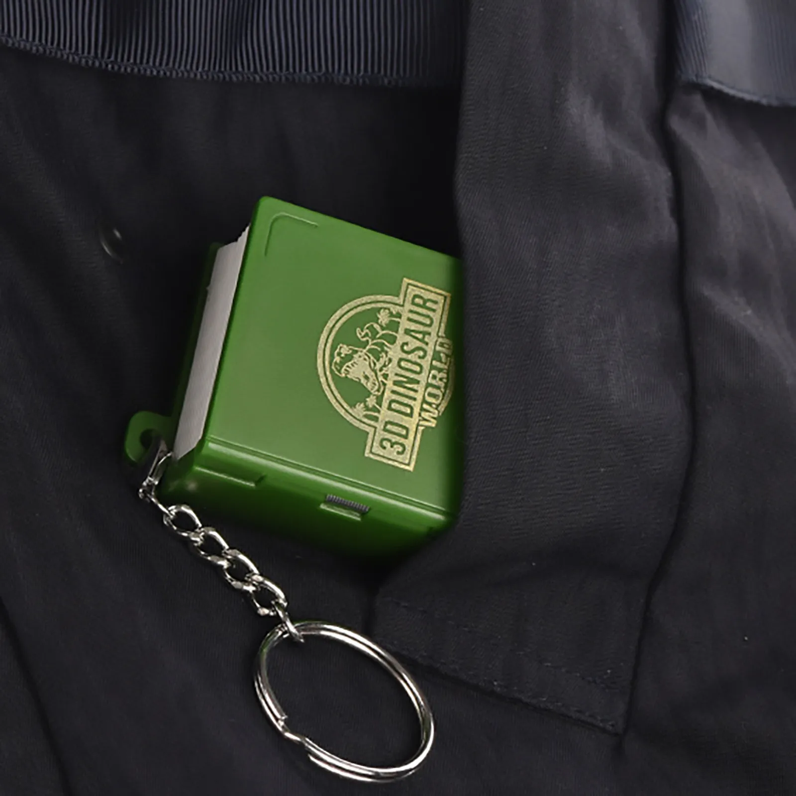 

3d игрушки динозавров для детей, мини-всплывающий брелок, мини-фигурки динозавров, книга, небольшой подарок для куба, сине-зеленые куклы на пальцах