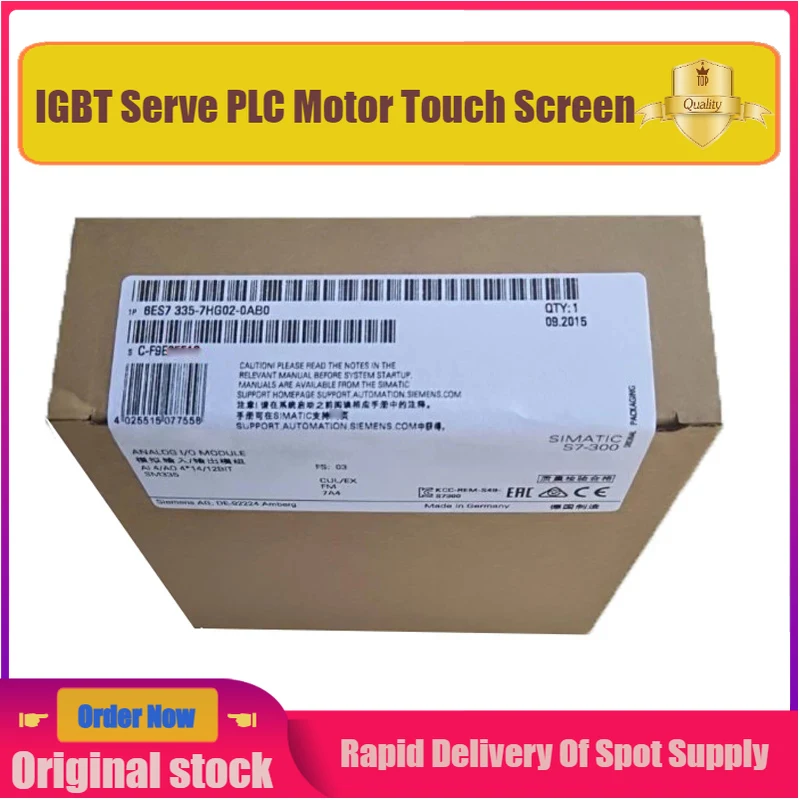 

New original 6ES7 335-7HG02-0AB0 module 6ES7335-7HGO2-OABO controller PLC spot