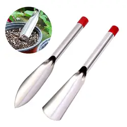 Espátula de acero inoxidable para excavación agrícola de verduras salvajes y tirar de malezas, herramienta para plantar flores y verduras, pala