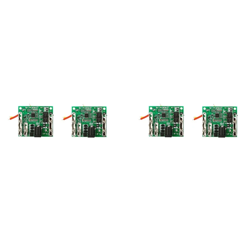 4 Pcs 5S 18/21V 20A Li-Ion BMS PCM Lithium Battery Charging Protection Board PCB For 18650 Lithium Batteries Pack