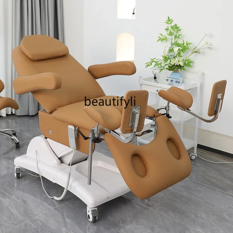 G8578 Gynecological Examining Table Private Bed Multifunctional Inspection Bed Lifting Confinement Electric Beauty Bed