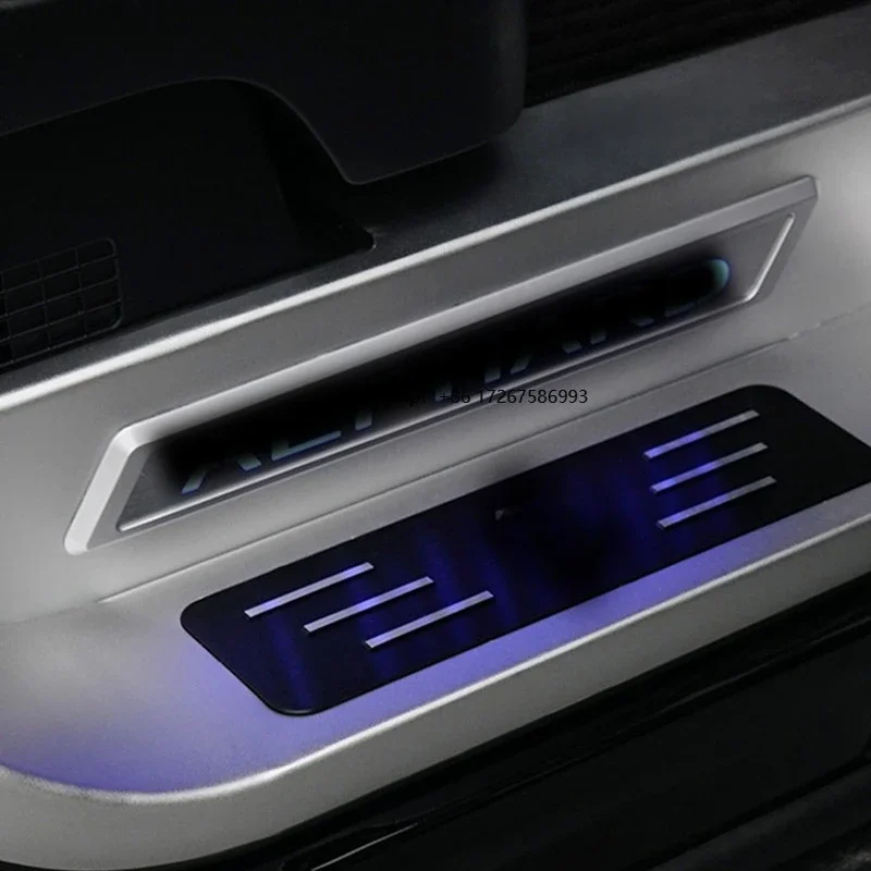 

Upgrade High Quality Aluminium Car Welcome Pedal with Led Door Sill Plate for Alphard Auto Accessories