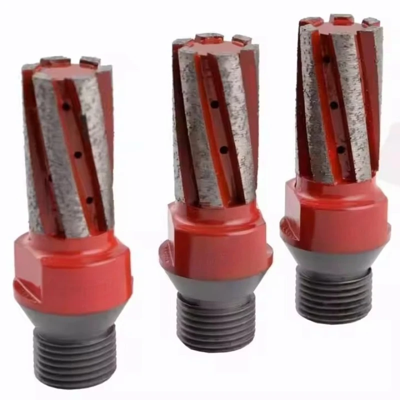 1/2  Diamond CNC Tool Countersink Drill Milling Cutter Router Segmented Finger Bit for Granite Marble Stone