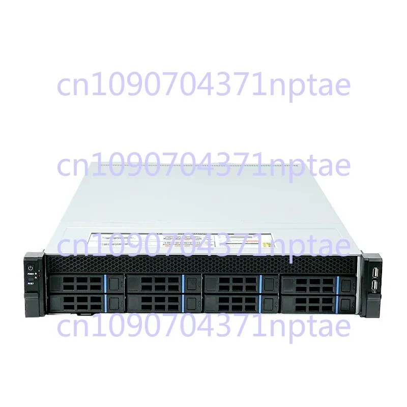 8 Disks 12 Disks 2U Rack-mounted IPFS Hot-swappable Enterprise Private Cloud Storage NAS Multi-hard Disk Server Chassis