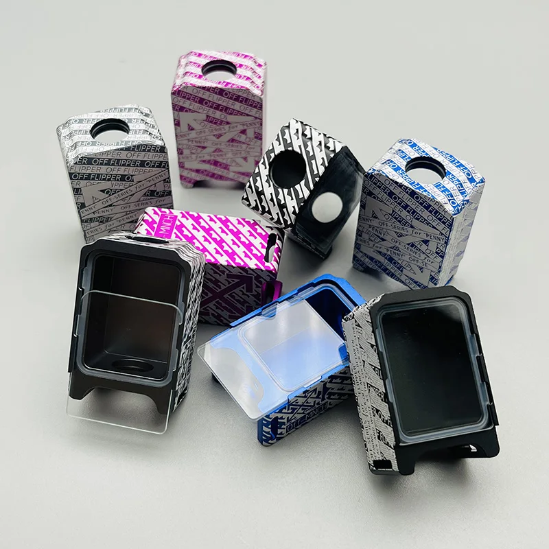 

YFTK Выгравированный монархий откидной пенни из серии Пенни стильный алюминиевый бак для SXK BB/заготовка AIO Box Mod