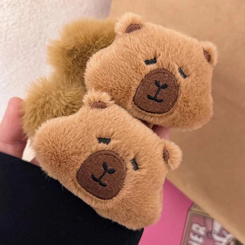 

Зажим для волос с мультяшным рисунком, Шпилька для волос с мягкими животными, милые боковые Аксессуары для девочек