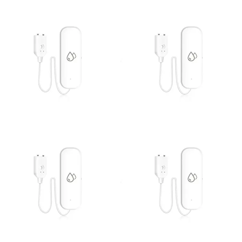 SYW-4X Tuya WIFI Water Sensor Alarm Water Leak Detector Flood Alert Overflow Security Alarm System Works