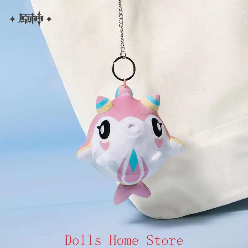 

Genuine Official Genshin Impact Game Cosplay Plush Dango Anime Character Pendant Cartoon Keychain Collection Halloween Gift