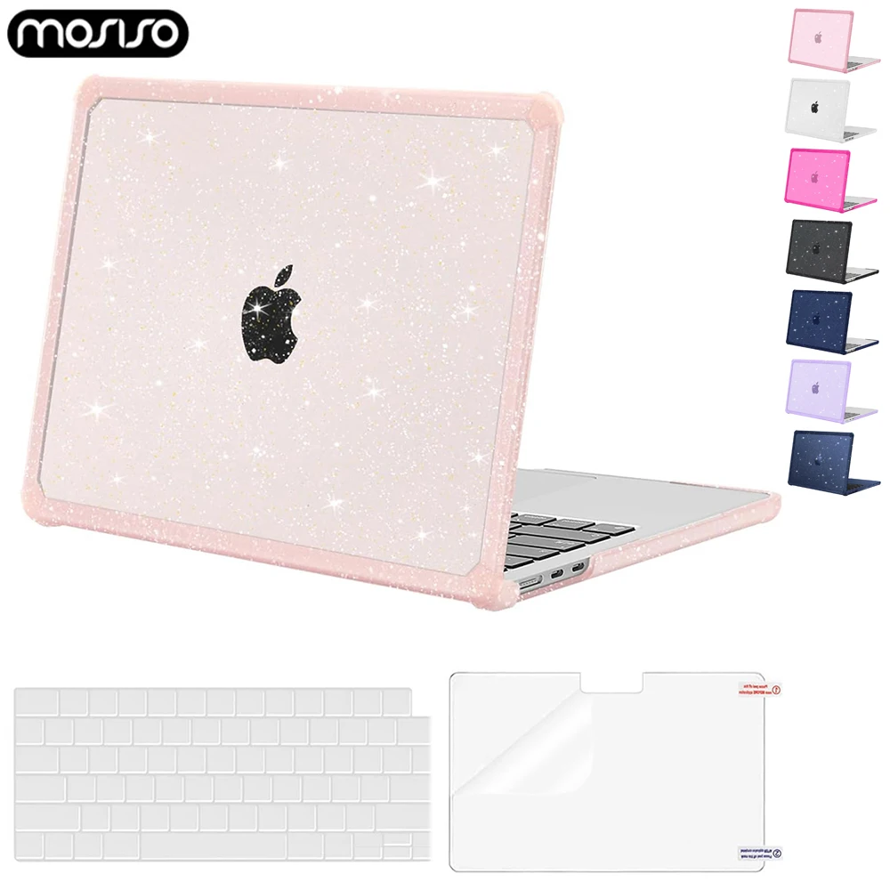 Case for 2025 MacBook Air 13 15 Pro 13 14 16 inch M4 A3240 A3241 A3112 A3186 M3 M2 M1 A3113 A2992 A2991 A2337 A2338 Hard Shell