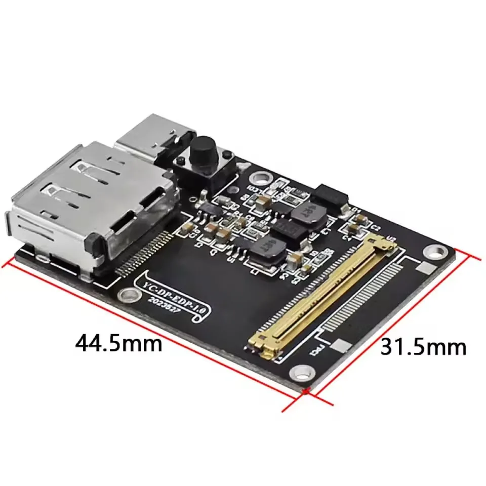 8K 4K 120Hz DP to eDP Driver Board 30/40Pin for High-End Portable Gaming Monitor DIY
