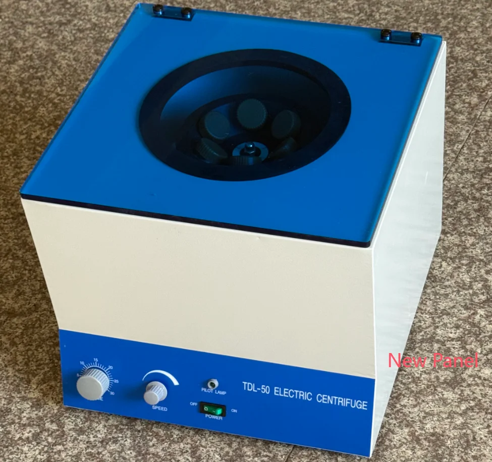 CHINCAN TDL-50 Benchtop Simple Cheap Low Speed Centrifuge 4000rpm for 6*50ml Tubes with Timer for Lab Use