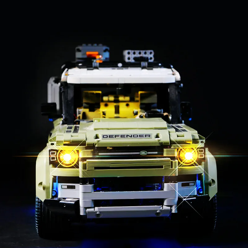 LED Light Kit for LEGO 42110 Land Rover Defender Supercar Bricks Lamp Toys Accessories Set Christmas Gift (Model Not Included) view 5