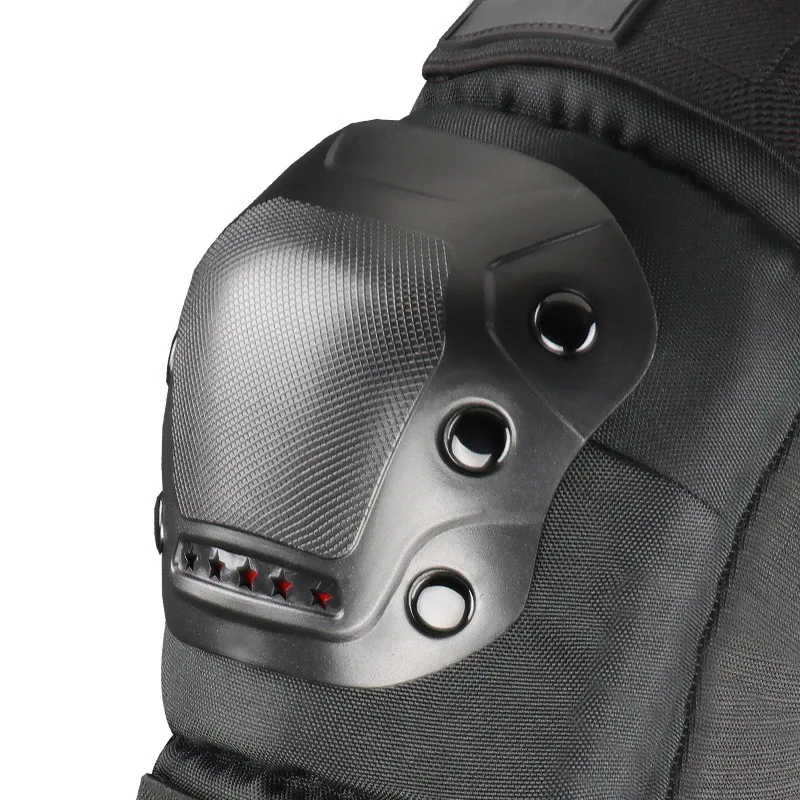 Wind‑Resistant Knee Elbow Pads Rider Protective Gear Shock Impact Protection for Motorcycle Electric Bike Anti‑Collision Gear