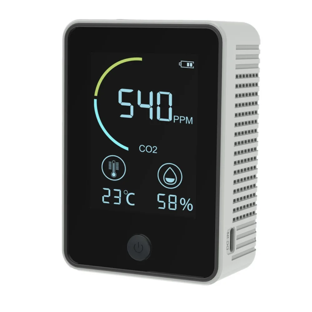 Air Quality Detectors, CO2 Carbon Dioxide Detectors, Temperature, Humidity, and Gas Sensors