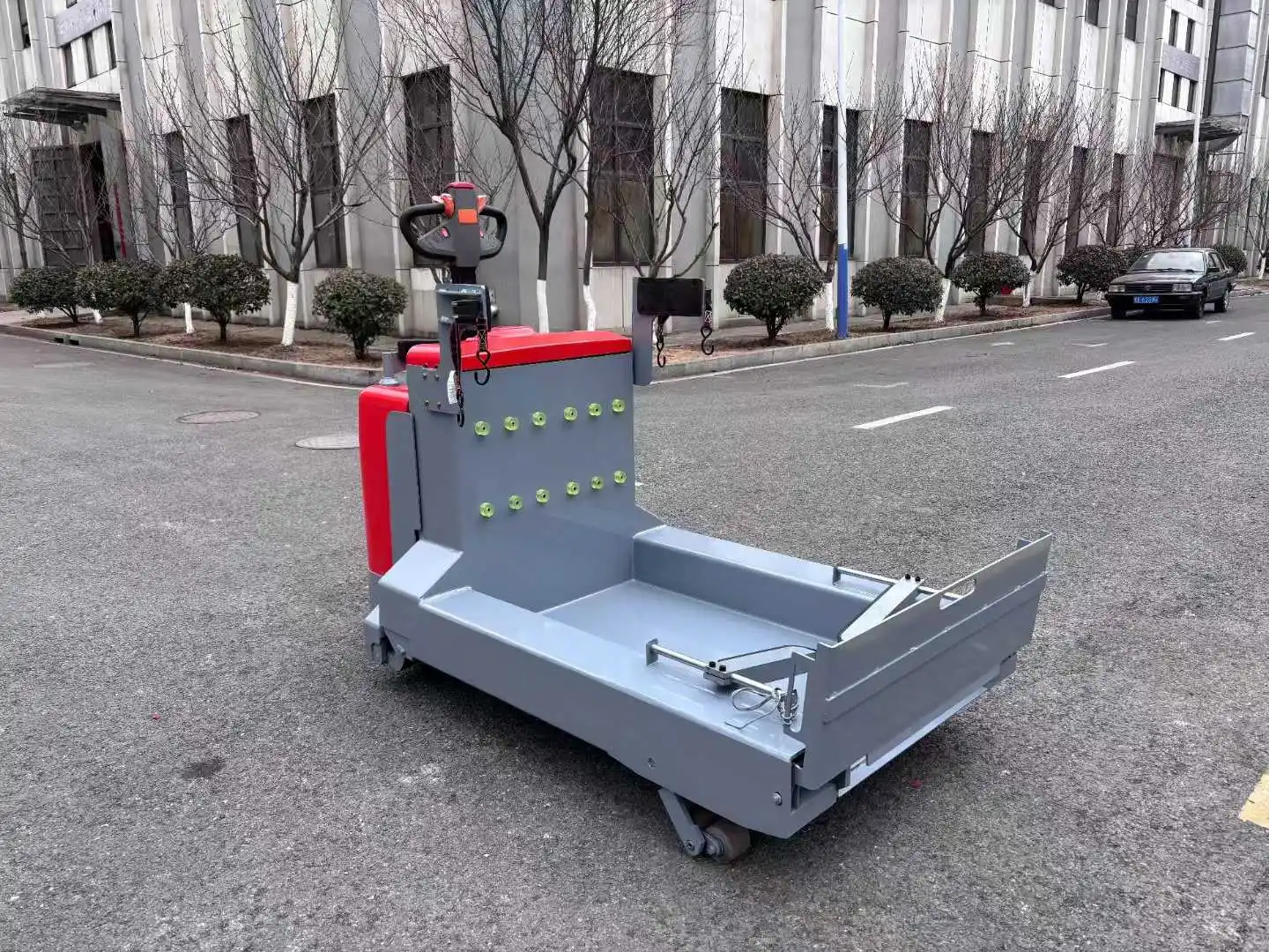 Kép 4: Flatbed Elektromos Raklap Kamion