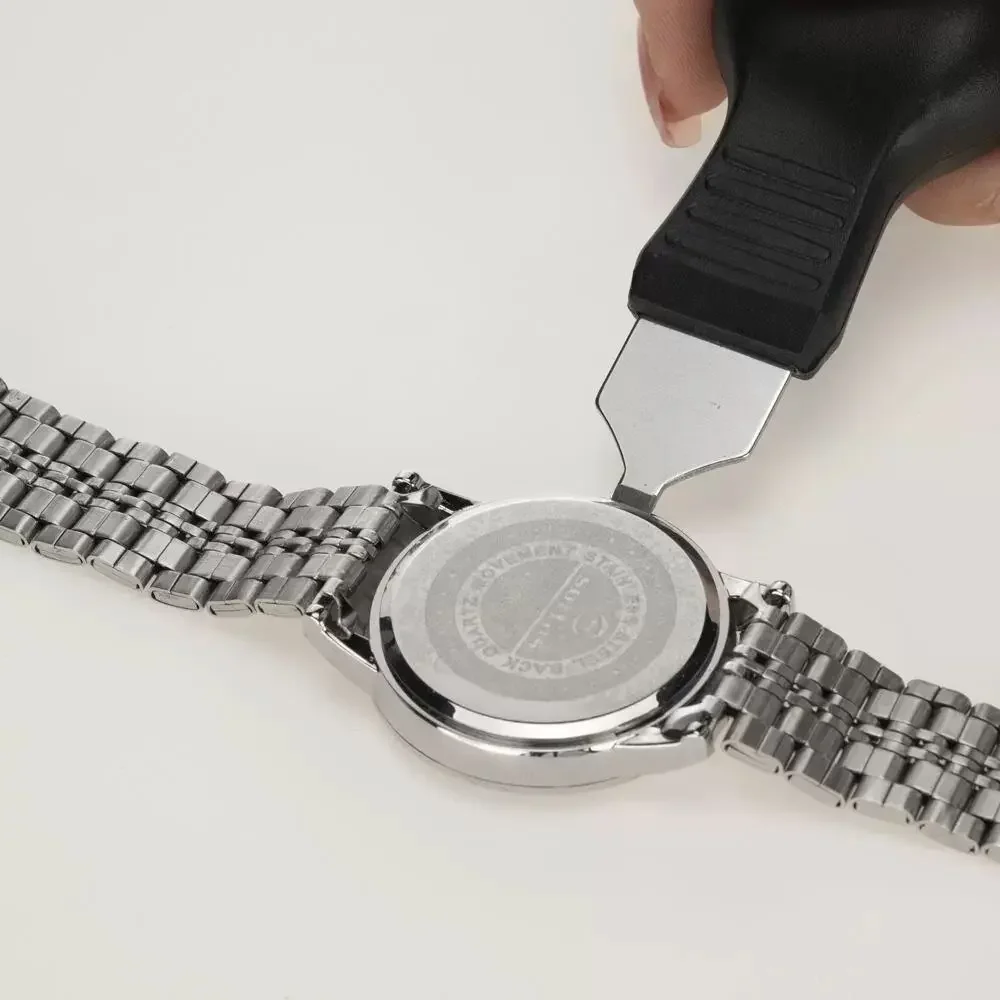 Инструменты для ремонта часов, нож для часов, открывалка для корпуса, съемник задней крышки из нержавеющей стали, сменный инструмент для открытия батареи, аксессуары