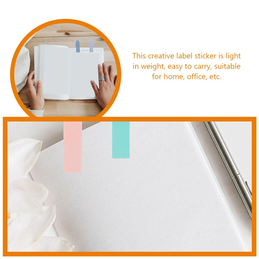 

3 set 3 Sets Portable Sticky Tabs Multi-Function Book Tabs Page Markers Self-Adhesive Convenient Compact Reading Sticky Flags