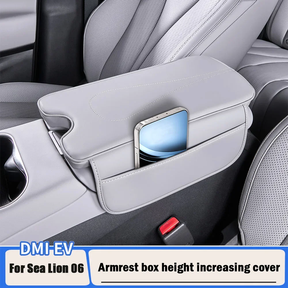 For Sealion 06 DM-I/EV Height Increasing Armrest Box Protective Cover Protective Height Increasing Pad storage interior supplies