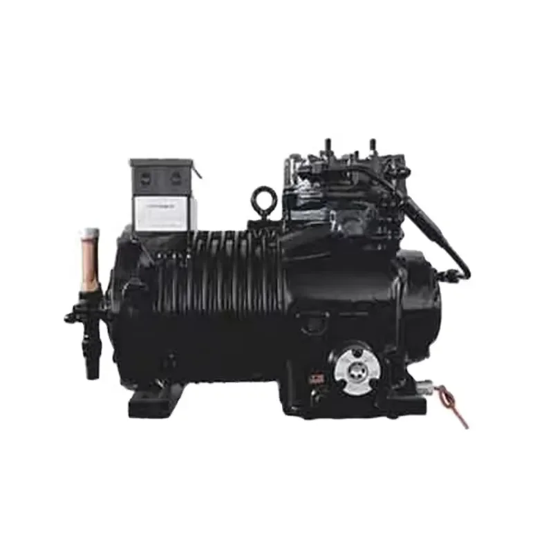 5HP 8HP 10HP 15HP Two Cylinder Compressor Piston Type Refrigeration Compressor for Quick-frozen Cold Storage