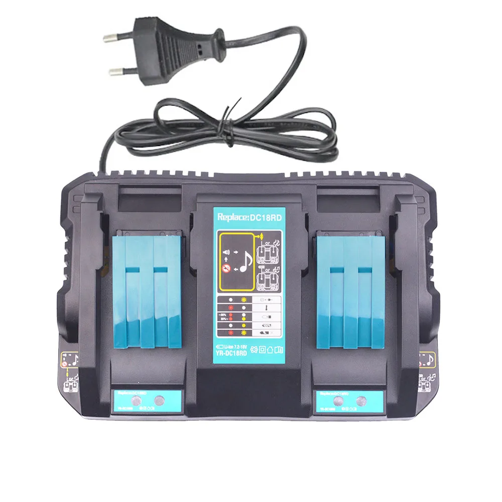 Li-Ion Battery Charger DC18RC DC18RA DC18SF For Makita 14.4V 18V 20V Lithium Battery BL1830  BL1840  BL1850  BL1860 Bl1430