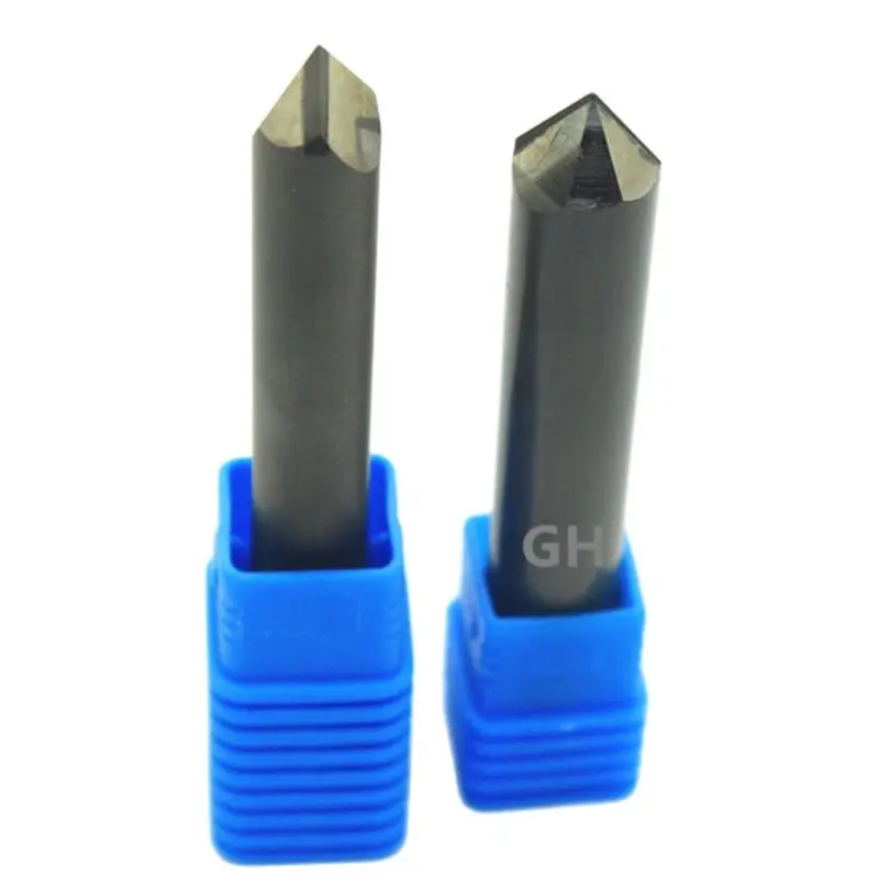 GHYONG Engraving cutter diamond stone mill engraver cnc Granite Marble engraving bit 6mm wood router carbide end milling tools