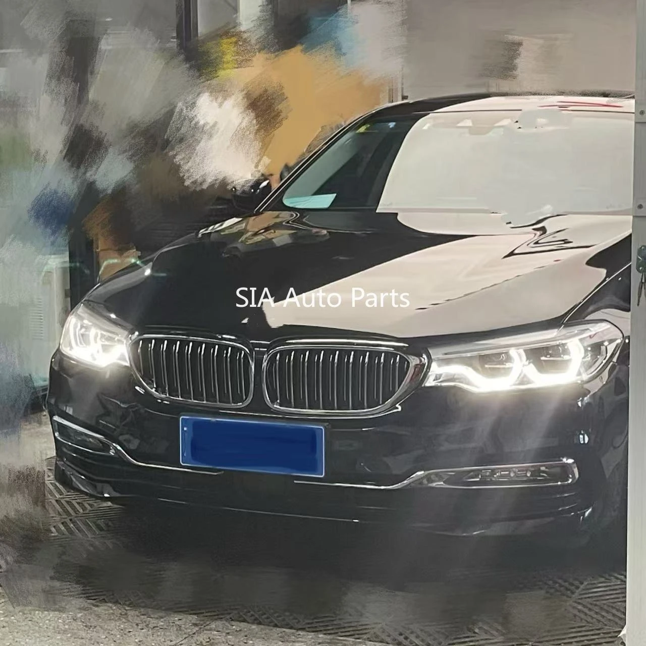 

For BMW 5 Series G30 G38 LCI 2017-2020 Car Angel Eye Fit DRL Headlight Light Guide Strip Daytime Running Light Tube Bar