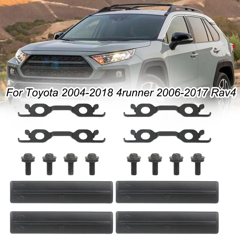 

Auto Roof Rack Removal Delete Clips Kits For Toyota Rav4 4runner Lexus Gx460 Gx470 Lx570 75596-35030 63185-42020 90119-08C47