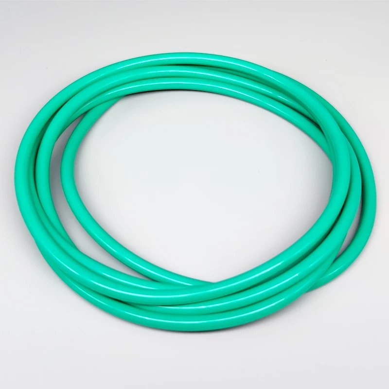 FKM Green Fluorine Rubber O-Ring CS3.5mm OD12-300mm Thickness  O-Rings Sealing Gasket Oil Resistant Acid & Alkali Resistant  1Pc