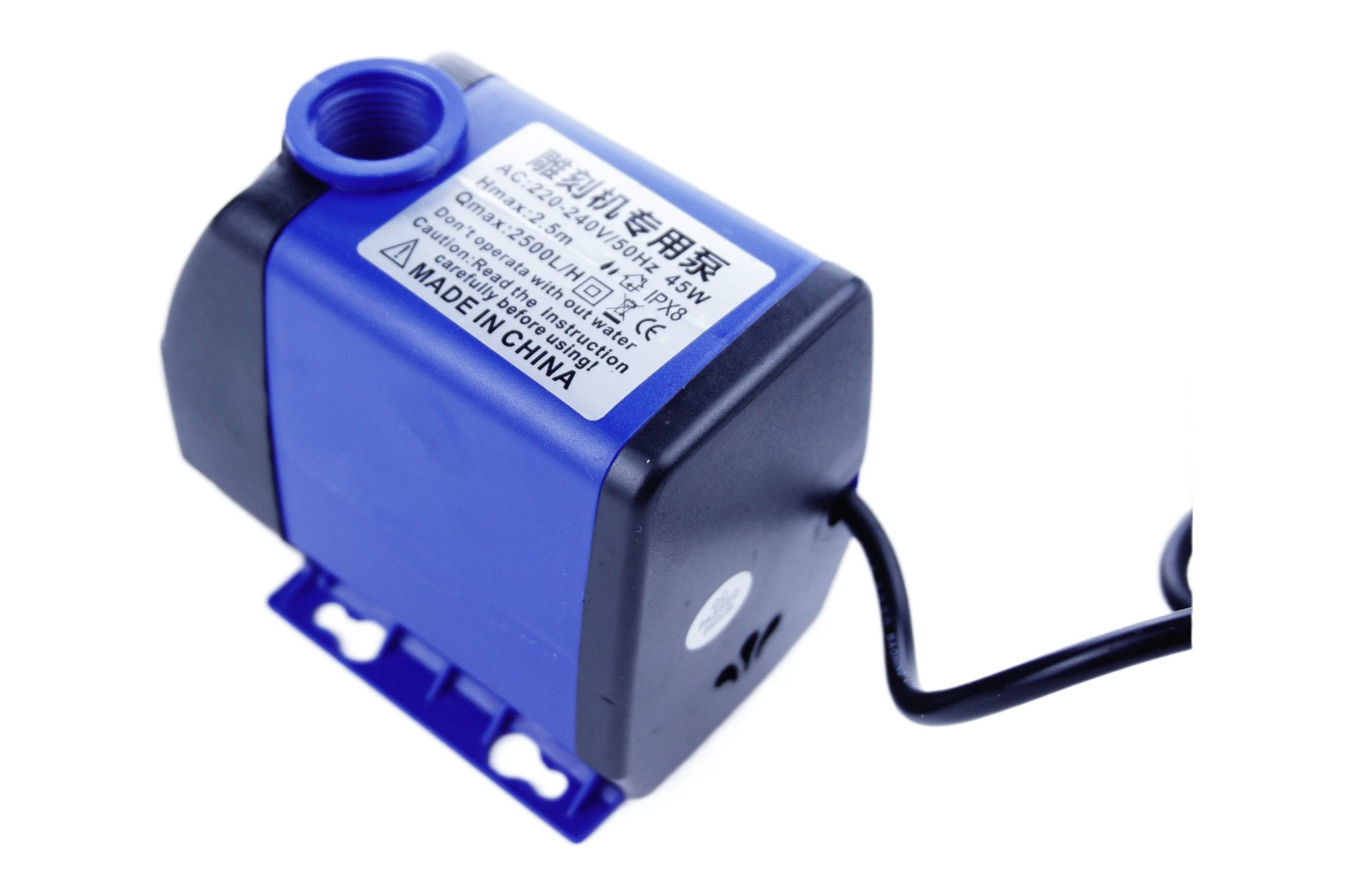 Small Circulating  21w 30w 220V 45W 2.5M 2.0M For 1.5KW Spindle Motor 45W Pump Cnc Engraving Machine Tool Cooling