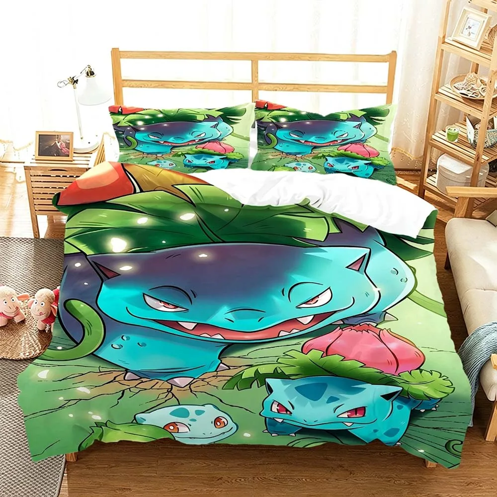 set-copripiumino-e-federe-con-motivo-bulbasaur-dei-cartoni-animati-copripiumino-e-federe-bulbasaur-singolo-doppio-queen-king