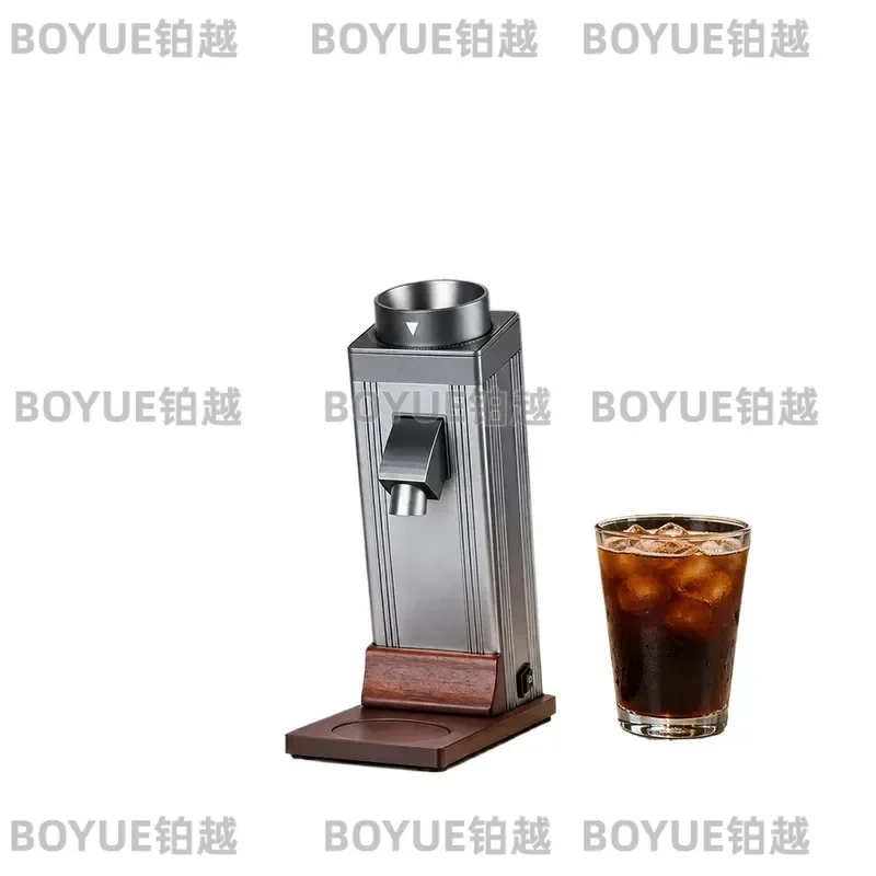 Electric Coffee Grinder Dual Mode Low Temperature Direct Grinding Non Stick Powder Burr Mill for Home Barista Brewing Fresh